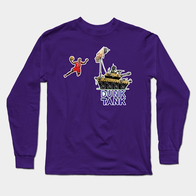 Dunk Tank Long Sleeve T-Shirt by IggyMonster